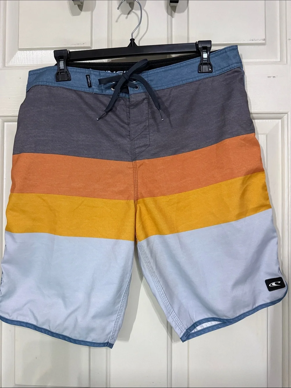Men's Colorblock Swim Shorts - Multicolor 32